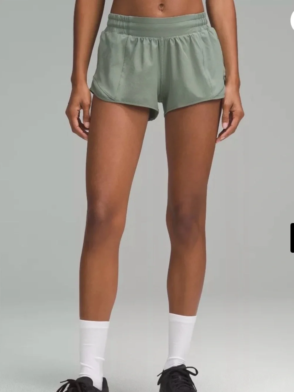 lululemon athletica Sage Green Athletic Shorts